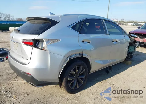 2017 Lexus Nx 200T F Sport z USA, uszkodzony, nr VIN JTJYARBZ5H2056531